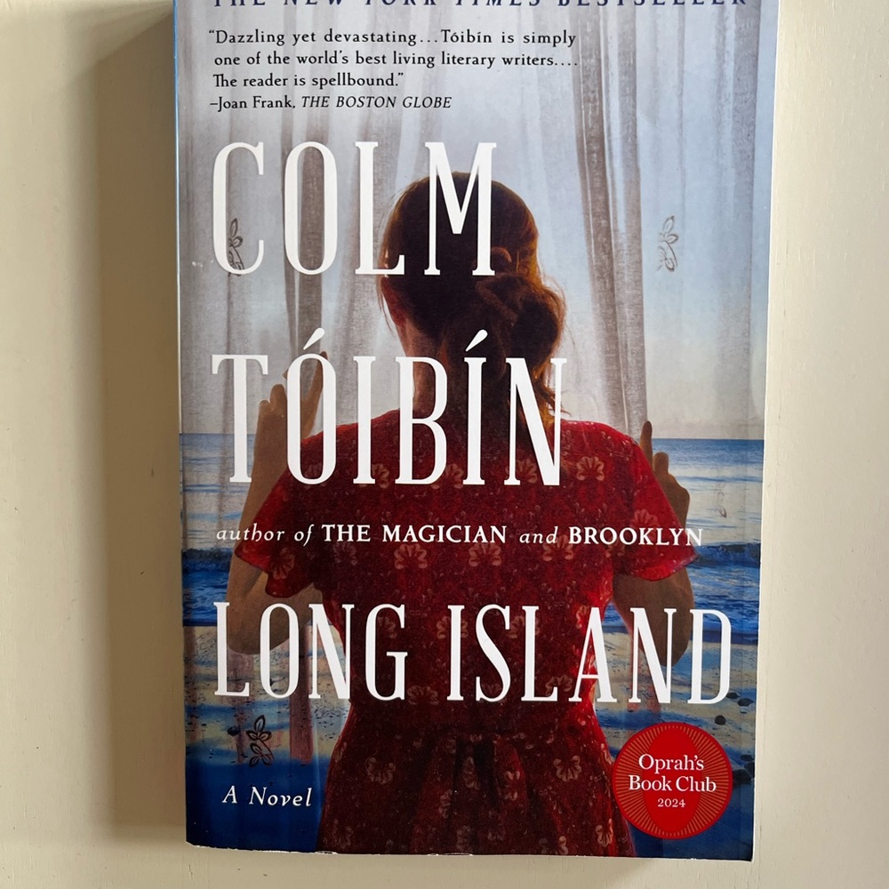 Colm Tóibín Long Island Novel